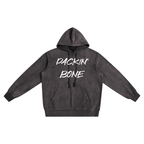 Heavyweight Pure Cotton Hand-Frayed Monkey Washed Hoodie