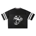 Taped Mesh Boxy T-Shirt